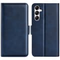 Pikkukuva 1 / 6: SKALO Samsung A34 5G Premium Wallet Lompakkokotelo - Sininen