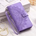 Pikkukuva 7 / 10: SKALO Samsung A34 5G Big Wallet Mandala Lompakkokotelo - Violetti