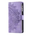 Pikkukuva 9 / 10: SKALO Samsung A34 5G Big Wallet Mandala Lompakkokotelo - Violetti