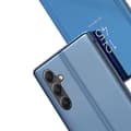 Pikkukuva 5 / 8: SKALO Samsung A34 5G Clear View Mirror Lompakko - Sininen