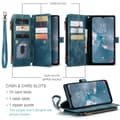 Miniatyrbillede 8 af 11: CaseMe Samsung A34 5G CaseMe Big Wallet Pungetui - Blå