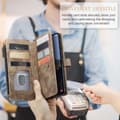 Pikkukuva 2 / 2: CaseMe Samsung A34 5G CaseMe Big Wallet Lompakkokotelo - Ruskea
