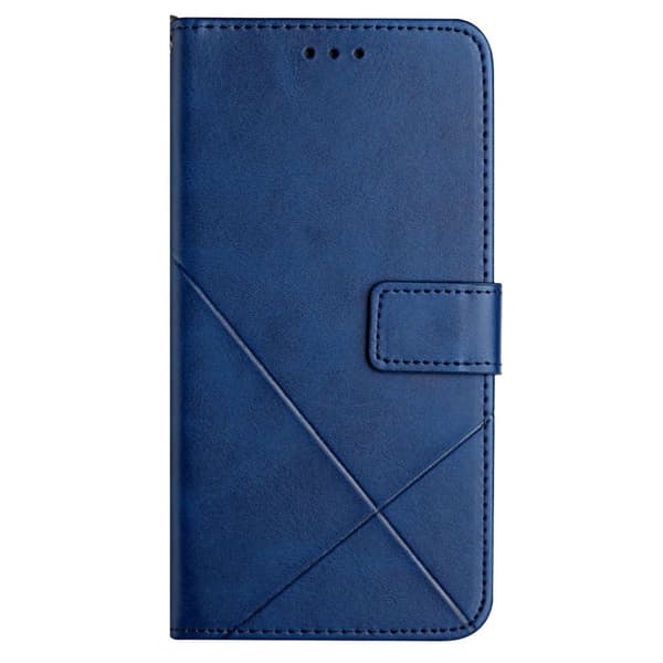 SKALO Samsung A54 5G Embossed Plånboksfodral i PU-Läder - Blå