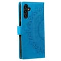 Miniatyrbillede 5 af 5: SKALO Samsung A54 5G Mandala Flip Cover - Blå