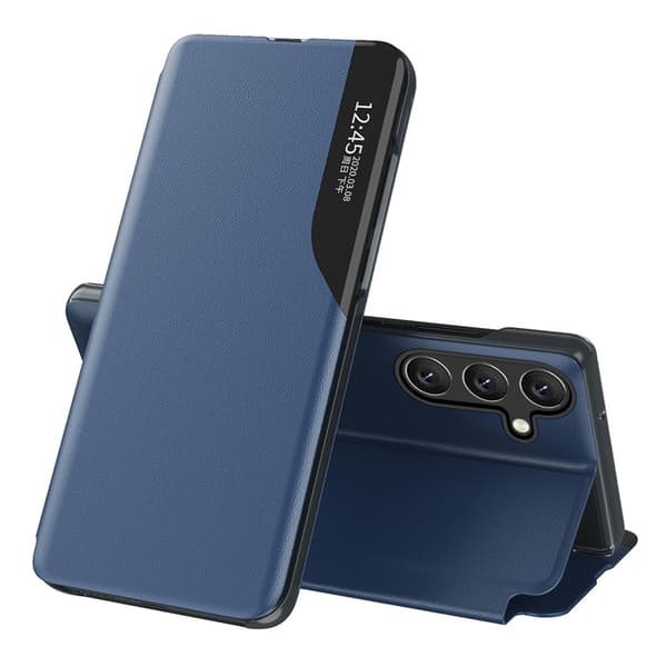 SKALO Samsung A54 5G Clear View Window Cover - Blå