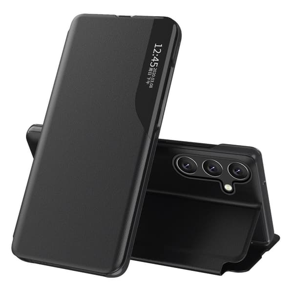 SKALO Samsung A54 5G Clear View Window Fodral - Svart