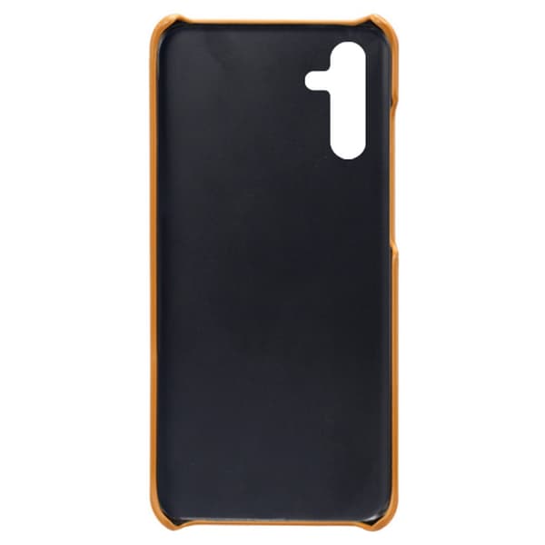 SKALO Samsung A54 5G PU-Läder Korthållare Skal - Ljusbrun