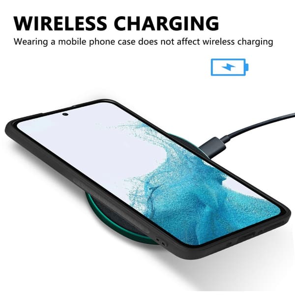 SKALO Samsung A54 5G Krokodil PU-Läder Hybrid Skal - Brun