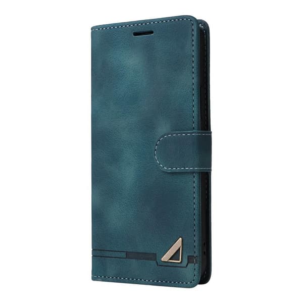 SKALO Samsung A54 5G Flip Cover m. pung i PU-læder - Grøn
