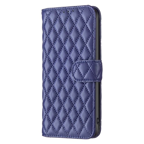 SKALO Samsung A54 5G BINFEN COLOR Quiltet Pung - Blå