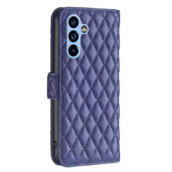 SKALO Samsung A54 5G BINFEN COLOR Quiltet Pung - Blå