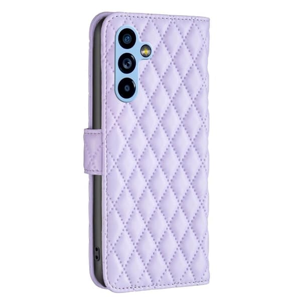 SKALO Samsung A54 5G BINFEN COLOR Tikattu Lompakko - Violetti