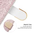 Pikkukuva 6 / 10: SKALO Samsung A54 5G Glitter design Lompakko kotelo - Ruusukulta