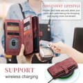 Pikkukuva 5 / 11: CaseMe Samsung A54 5G CaseMe Big Wallet Lompakkokotelo - Punainen