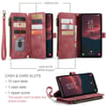 Pikkukuva 9 / 11: CaseMe Samsung A54 5G CaseMe Big Wallet Lompakkokotelo - Punainen