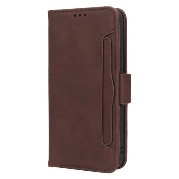 SKALO Samsung A54 5G 6-RUM Pungetaske - Brun