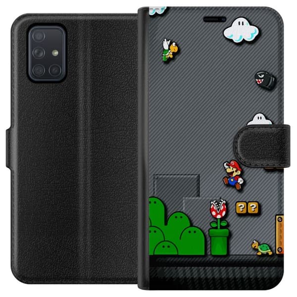 Samsung Galaxy A71 Plånboksfodral Super Mario Bros