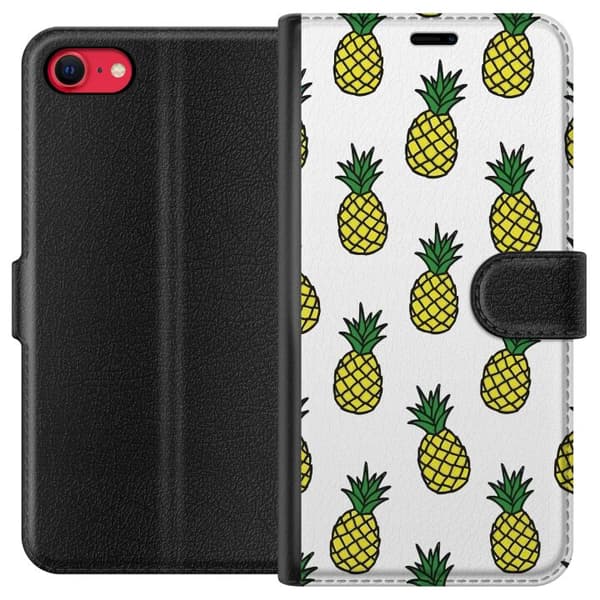 Apple iPhone SE (2020) Lompakkokotelo Ananas-kuvio