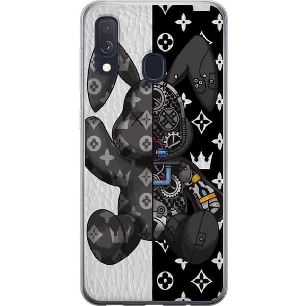Samsung Galaxy A40 Gennemsigtig cover LV Bunny