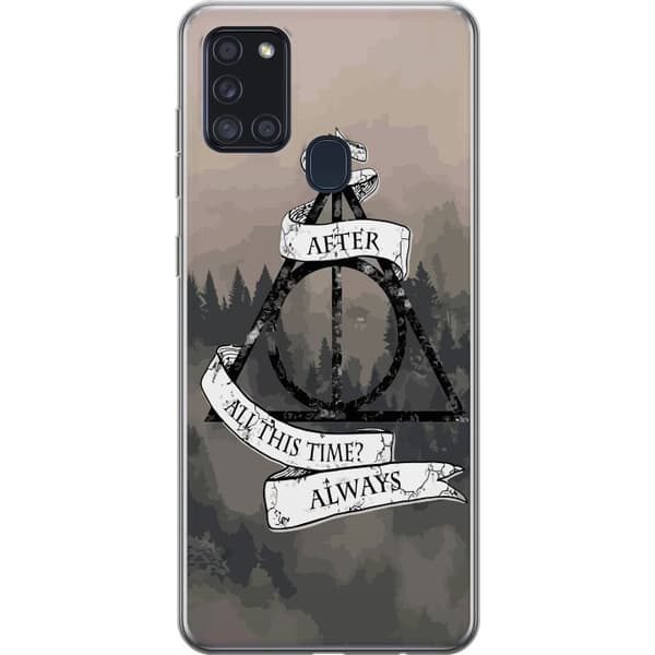 Samsung Galaxy A21s Genomskinligt Skal Harry Potter