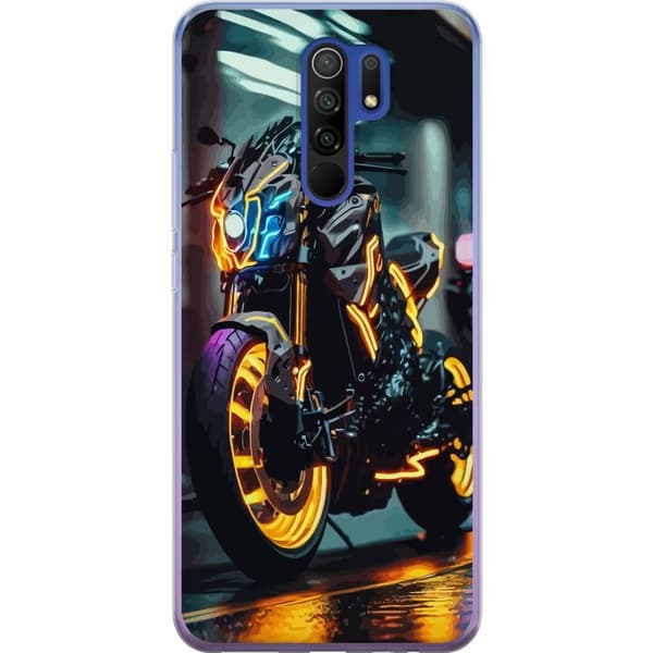 Xiaomi Redmi 9 Gennemsigtig cover Motorcykel