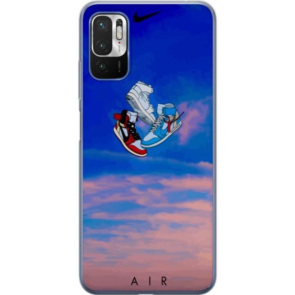 Xiaomi Redmi Note 10 5G Genomskinligt Skal Air Nike