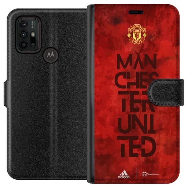Motorola Moto G30 Lommeboketui Manchester United FC
