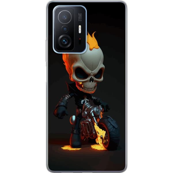 Xiaomi 11T Pro Gennemsigtig cover Kranium Motor