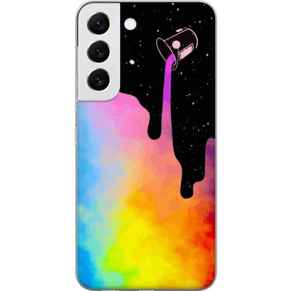 Samsung Galaxy S22 5G Läpinäkyvä kuori Väri avaruudessa