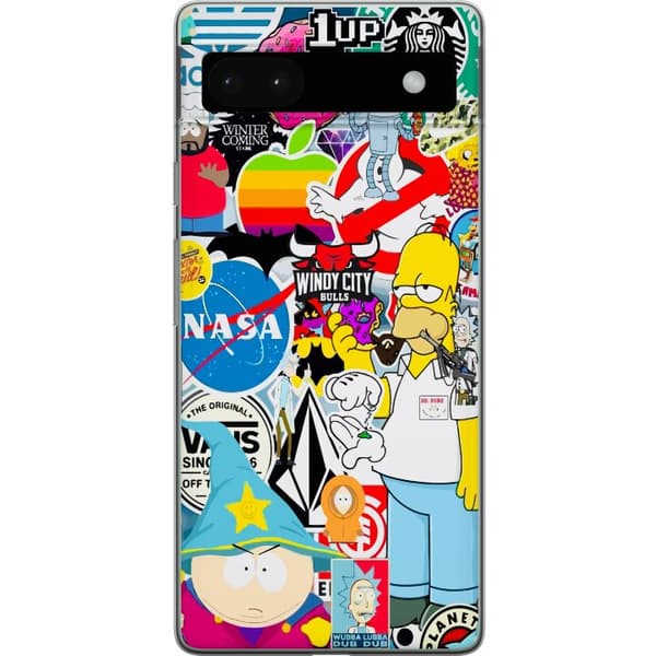 Google Pixel 6a Läpinäkyvä kuori Brands Mania