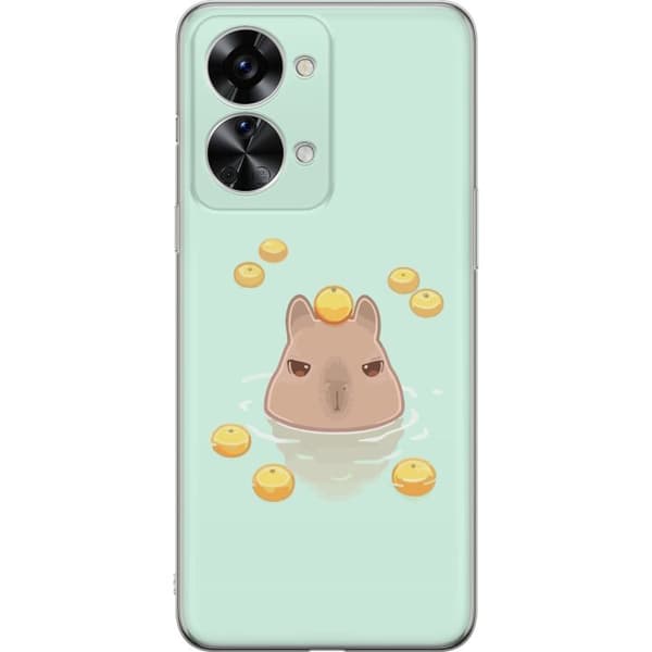 OnePlus Nord 2T Gennemsigtig cover Capybara
