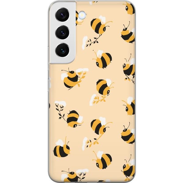 Samsung Galaxy S22+ 5G Gjennomsiktig deksel Binkle Bee Mønster