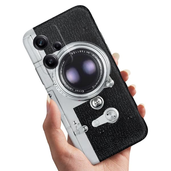Xiaomi Redmi Note 12 Pro 5G - Deksel/Mobildeksel Retro Kamera