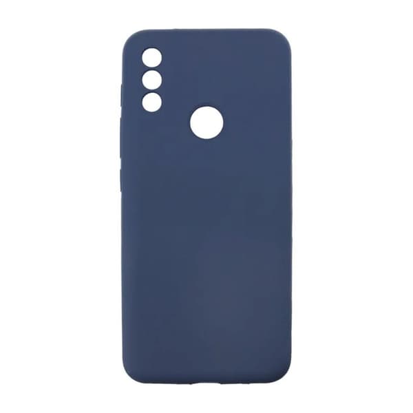 Motorola Moto E20 Silikonskal med Kameraskydd - Blå