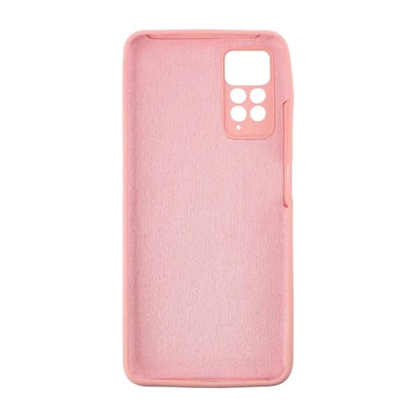 Xiaomi Redmi Note 11 Silikonskal med Kameraskydd - Rosa