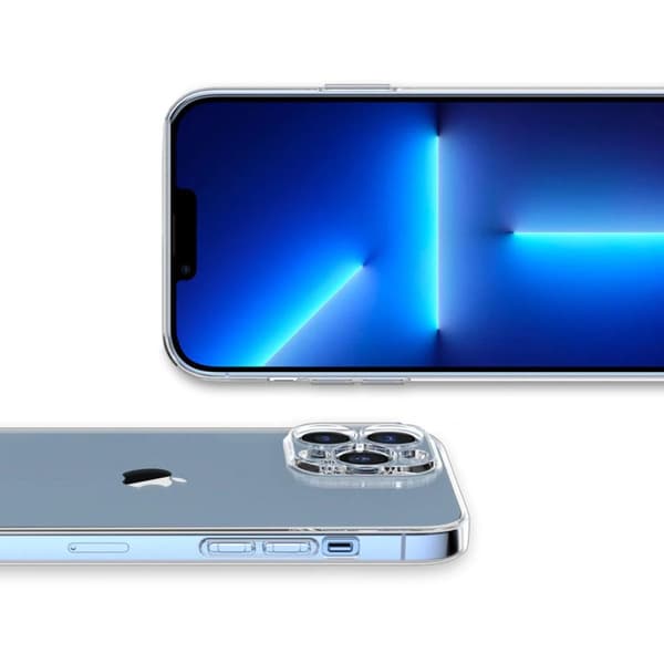 iPhone 14 Pro Mobilskal Ultratunt TPU - Vit