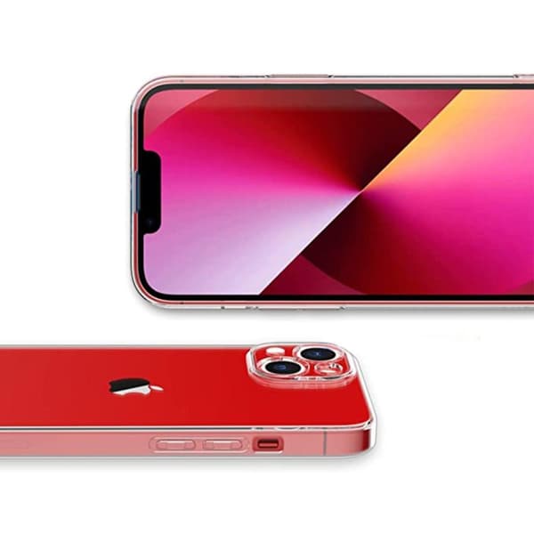 iPhone 14 Plus Mobilskal Ultratunt TPU - Vit