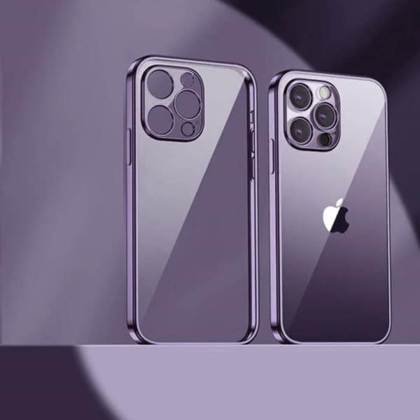 iPhone 14 Pro Mobilskal Ultratunt TPU - Lila