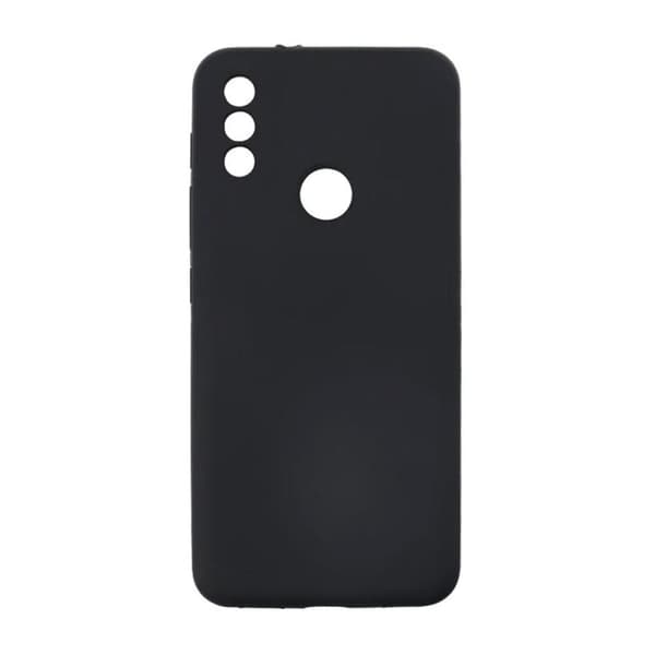 Motorola Moto E20 Silikonskal med Kameraskydd - Svart