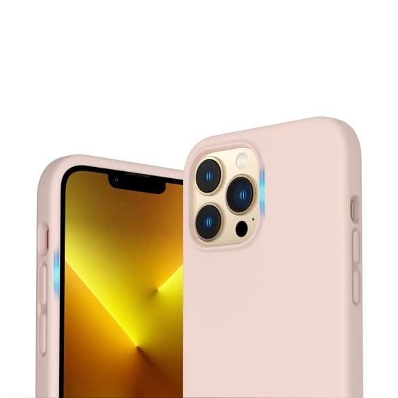 iPhone 14 Pro Max Silikonskal Rvelon - Sand Rosa