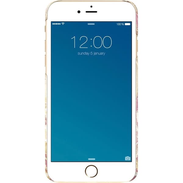 iDeal Fashion iPhone 6/6S/7/8 Plus skal (Golden Blush Marble)