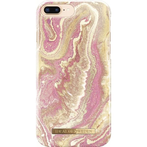 iDeal Fashion iPhone 6/6S/7/8 Plus skal (Golden Blush Marble)