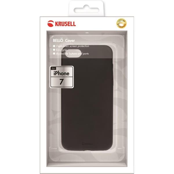 KRUSELL Bellö skal till iPhone 6/6S/7/8/SE 2020/SE 2022 svart