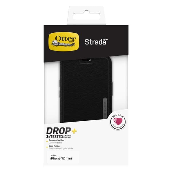 OTTERBOX iPhone 12 mini fodral strada series shadow black