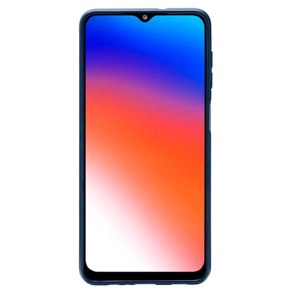 Linocell Second skin Mobilskal för Galaxy A12 Blå