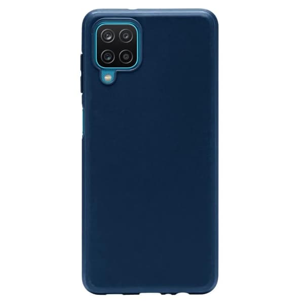 Linocell Second skin Mobilskal för Galaxy A12 Blå