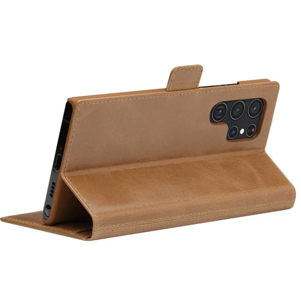Dbramante Copenhagen Samsung Galaxy S22 Ultra fodral (brun)