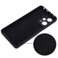 Miniatyrbillede 3 af 3: Liquid silikone cover Xiaomi Redmi Note 12 Pro 5G - Sort