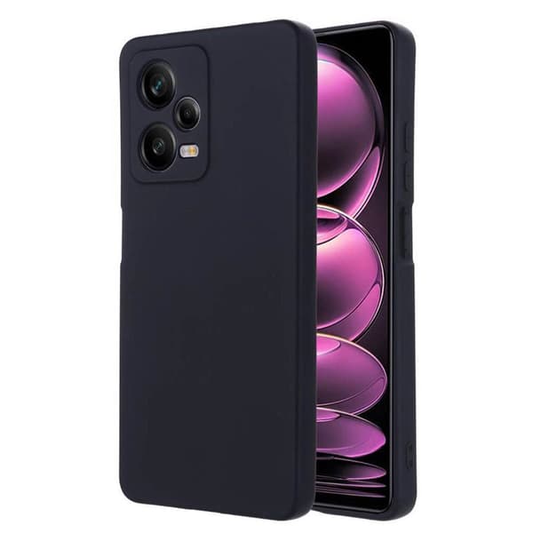 Liquid silikone cover Xiaomi Redmi Note 12 Pro 5G - Sort