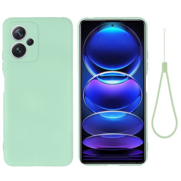 Liquid silikon skal Xiaomi Redmi Note 12 5G - Mint